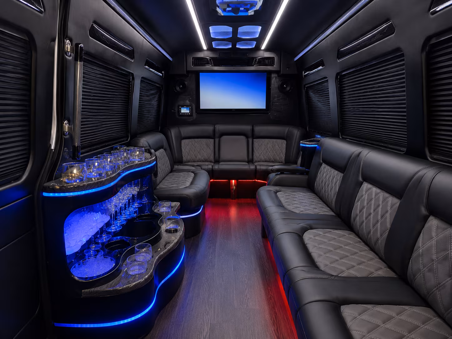 bus rental options for fayetteville trips