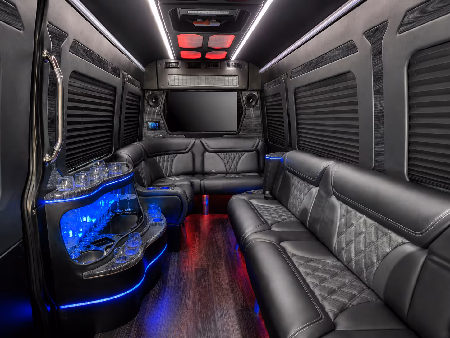 bus rental services for employers moving teams between northwest arkansas campuses