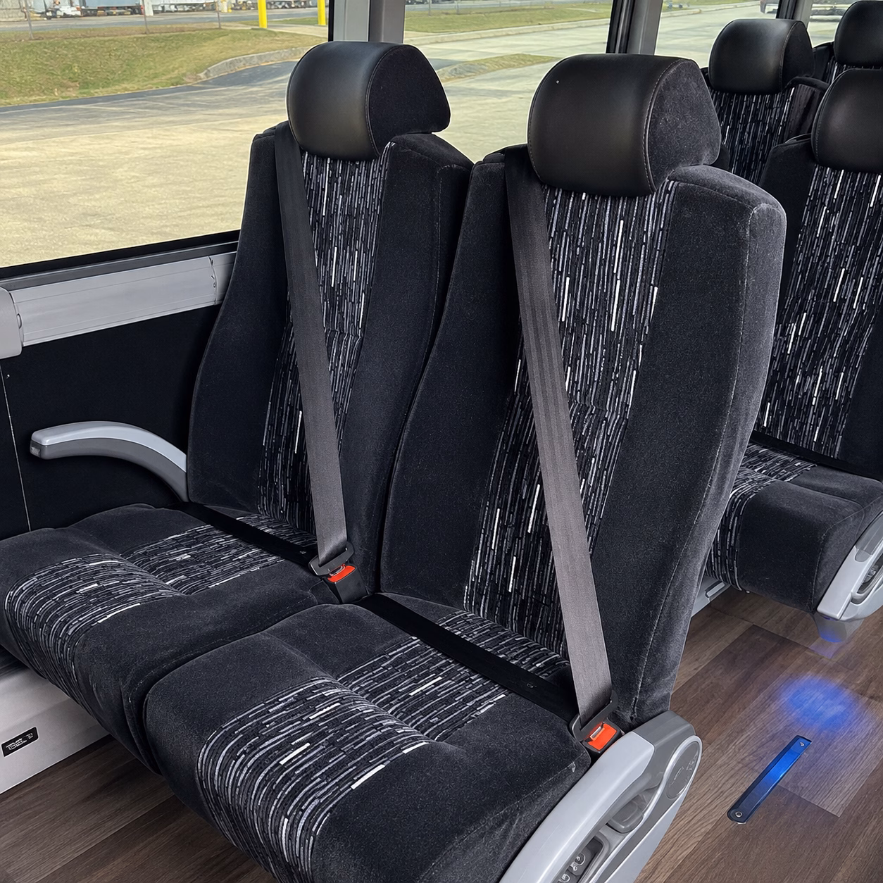 fayetteville employee transportation onboard seating