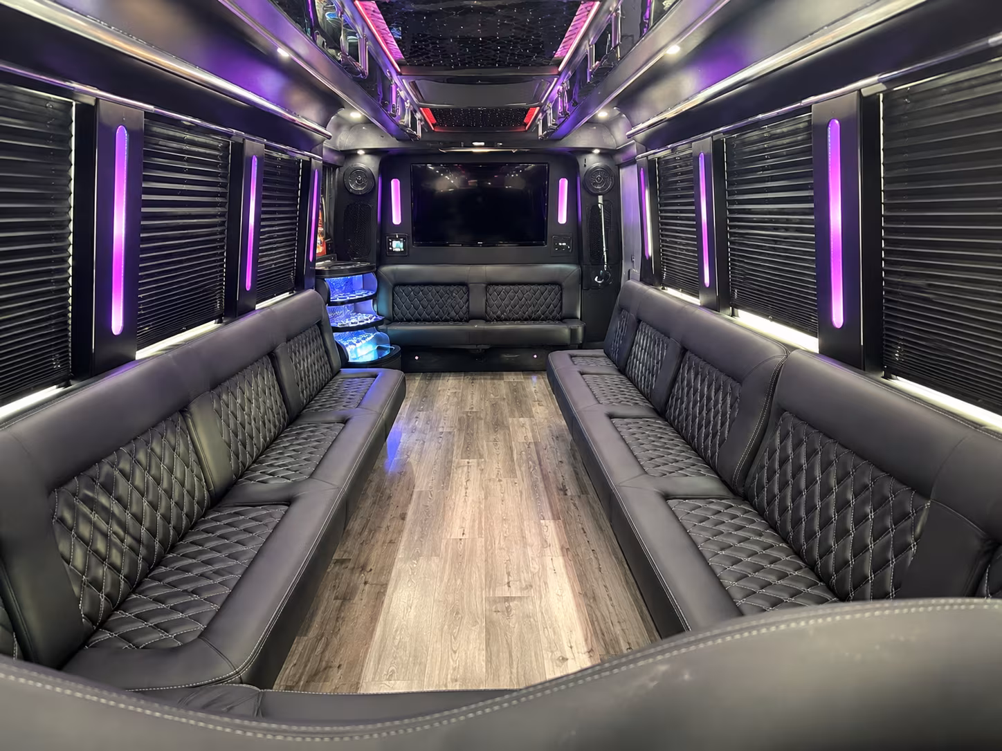 fayetteville wedding party bus rental