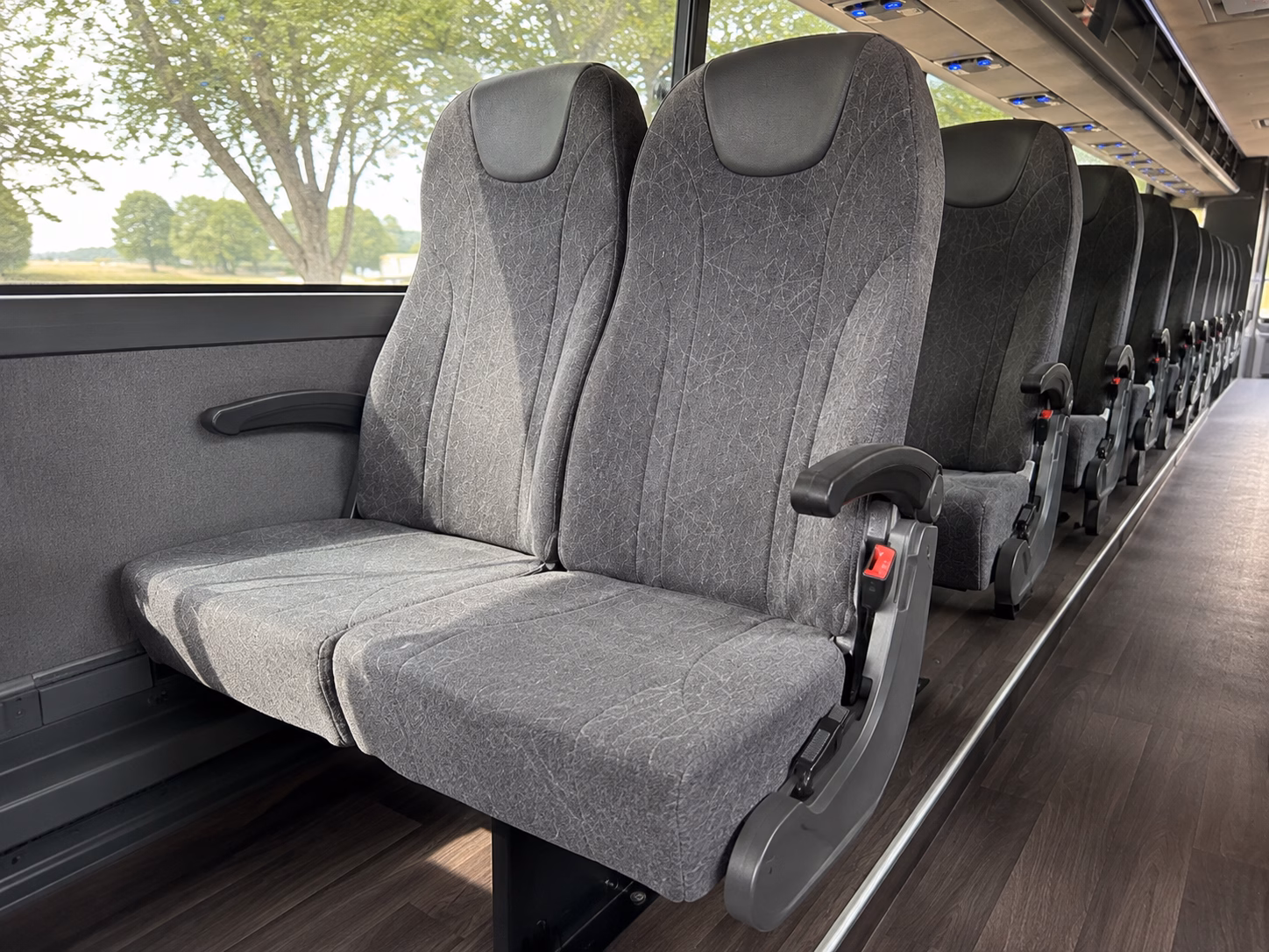 how the type of bus changes the price in fayetteville arkansas
