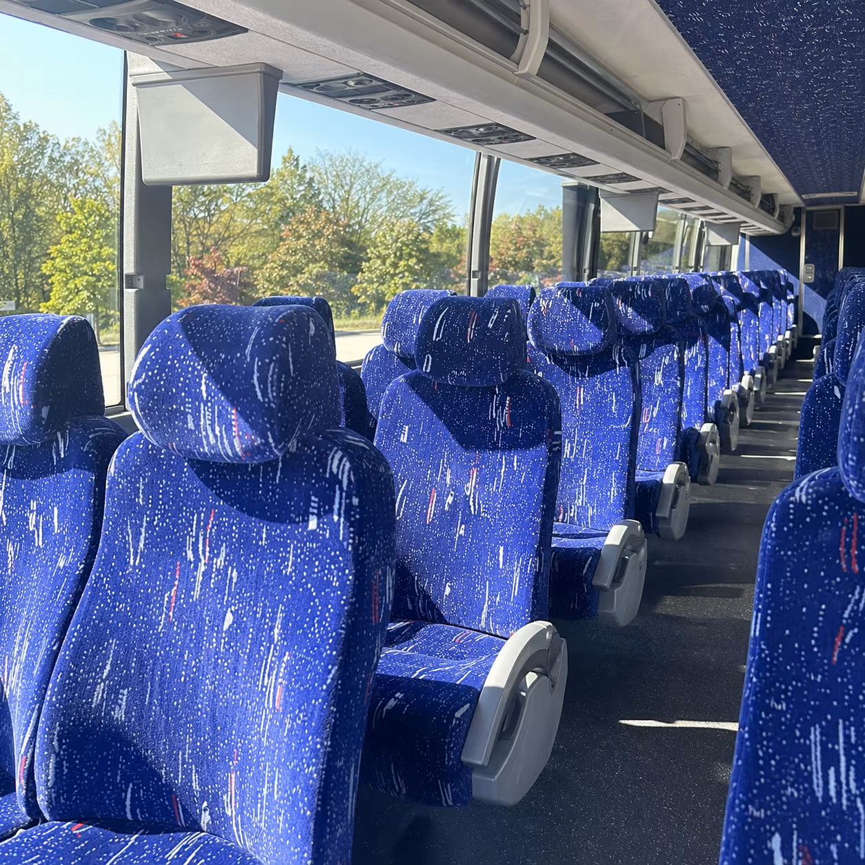 long distance charter buses to arkansas away games across the sec