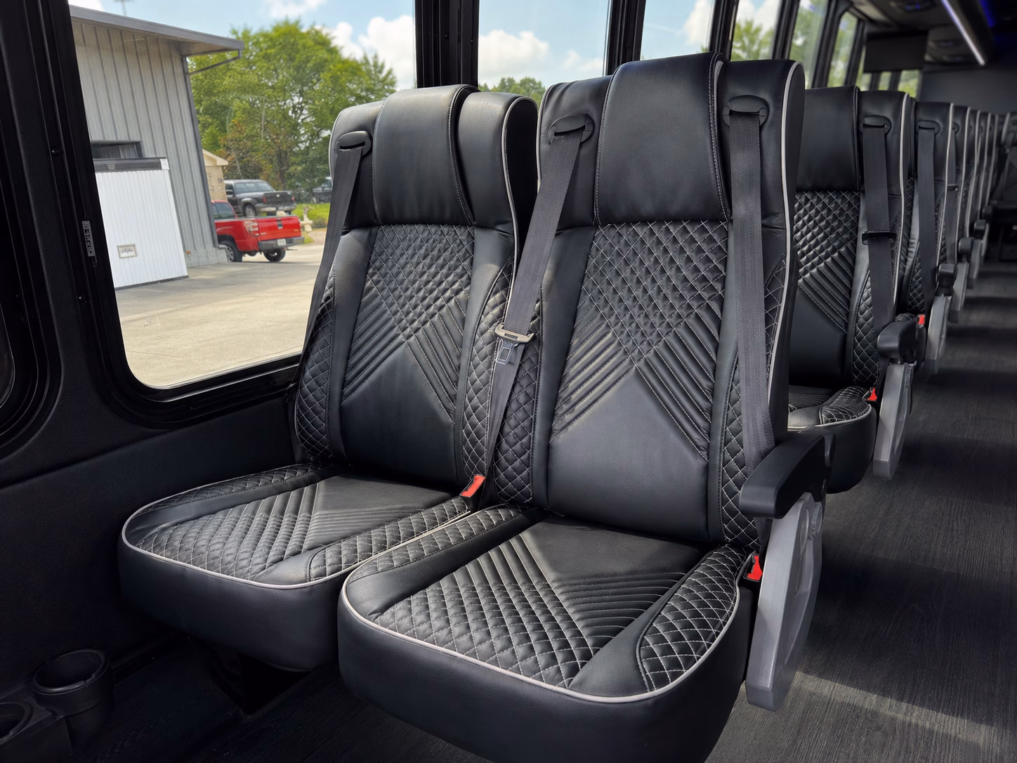 shuttle buses between fayetteville hotels and your venue