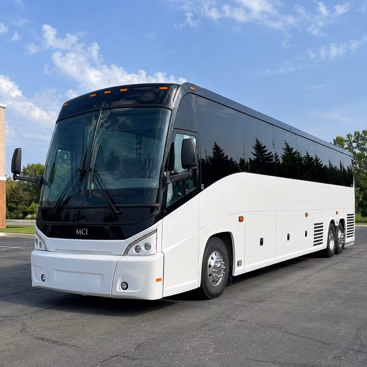 youth group buses for campus ministry and university of arkansas events